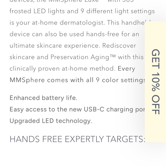 Marmur Metamorphosis Sphere Skincare Set LED light therapy NEW - Picture 7 of 11